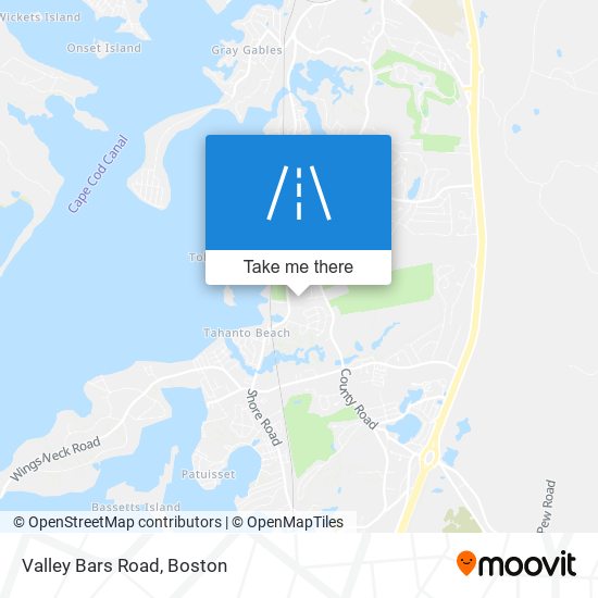 Mapa de Valley Bars Road