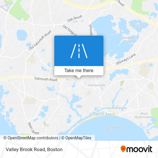 Mapa de Valley Brook Road