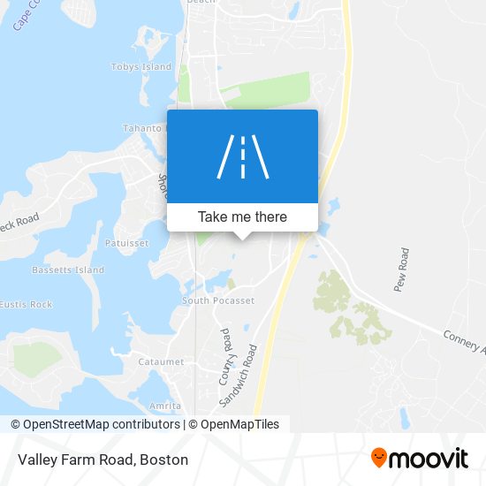 Mapa de Valley Farm Road