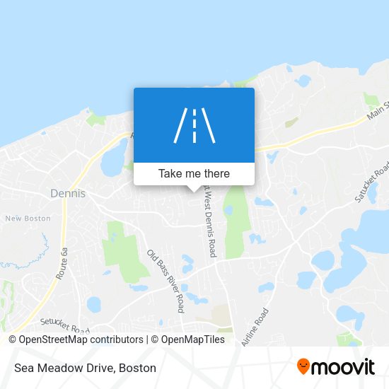 Sea Meadow Drive map