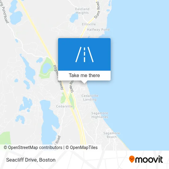 Seacliff Drive map