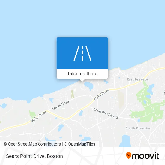 Sears Point Drive map