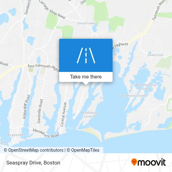 Seaspray Drive map