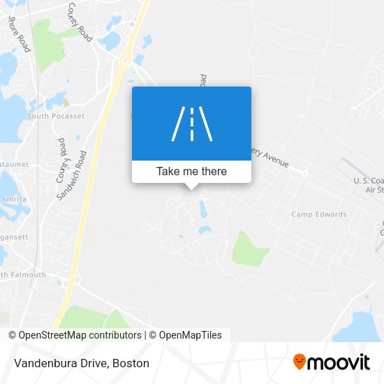 Mapa de Vandenbura Drive