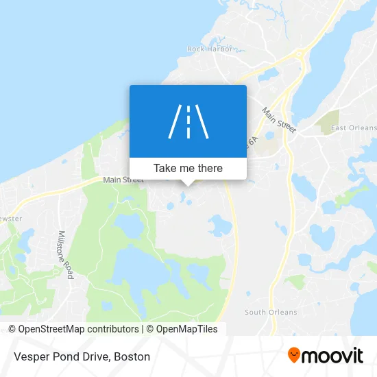 Vesper Pond Drive map