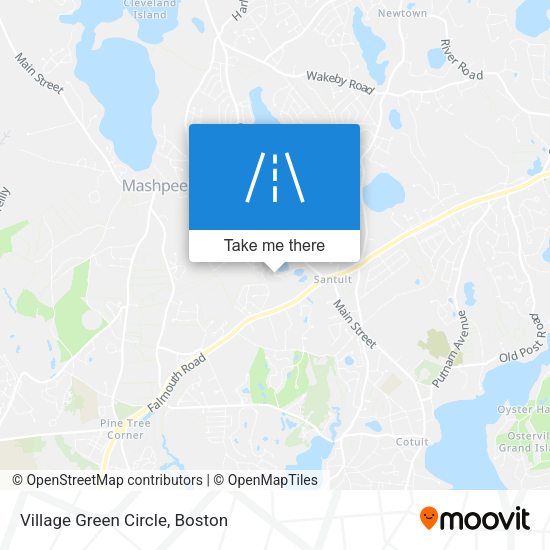 Village Green Circle map