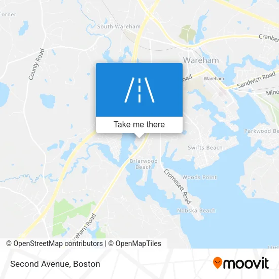 Second Avenue map