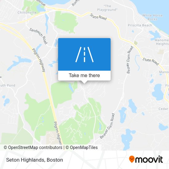 Mapa de Seton Highlands