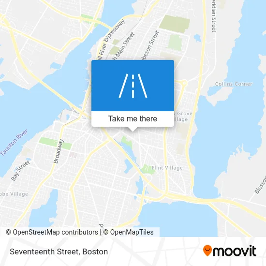 Seventeenth Street map