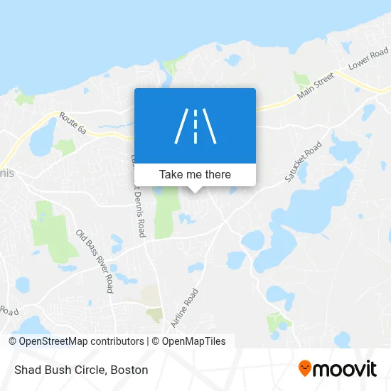 Shad Bush Circle map