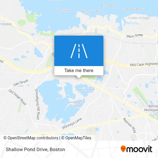 Shallow Pond Drive map