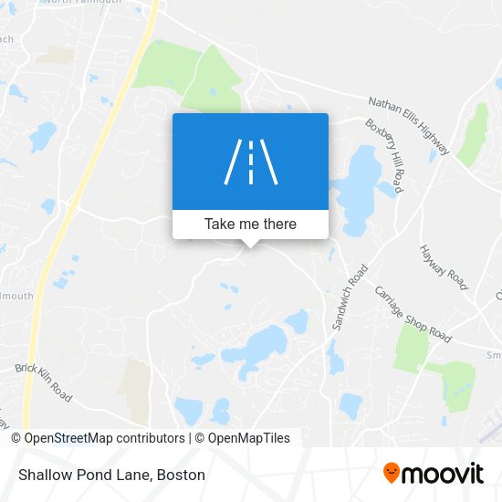 Mapa de Shallow Pond Lane