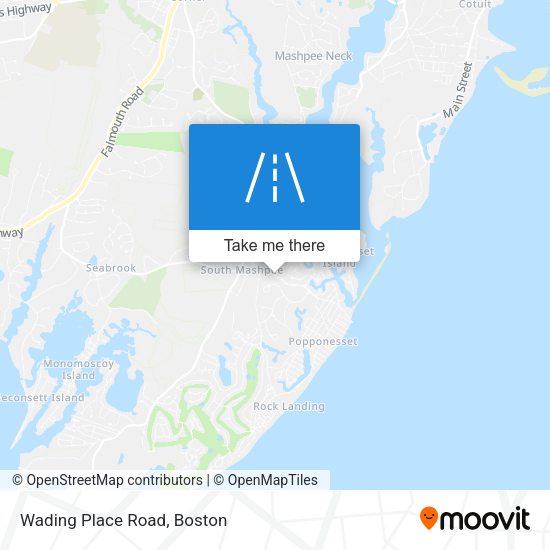Mapa de Wading Place Road