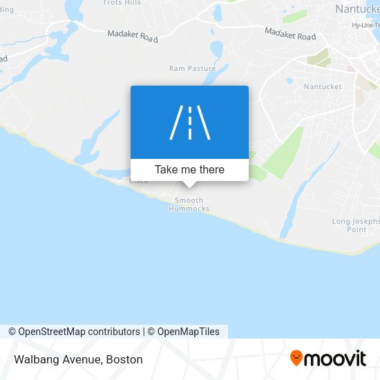 Mapa de Walbang Avenue