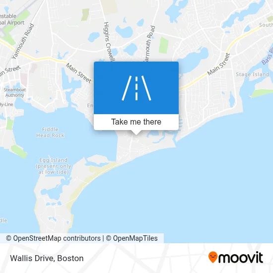Wallis Drive map