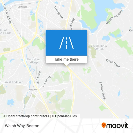 Walsh Way map