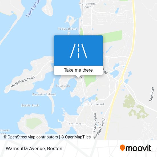 Mapa de Wamsutta Avenue