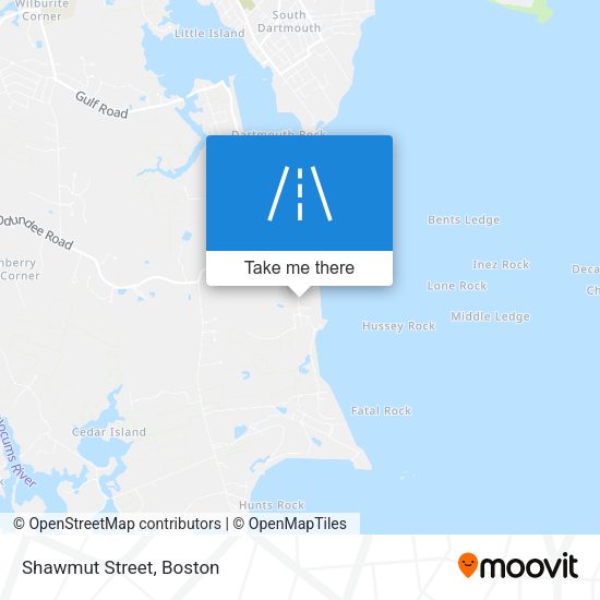 Mapa de Shawmut Street