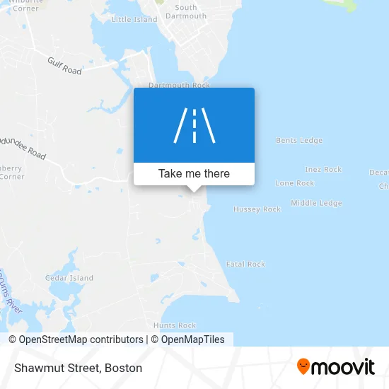 Shawmut Street map