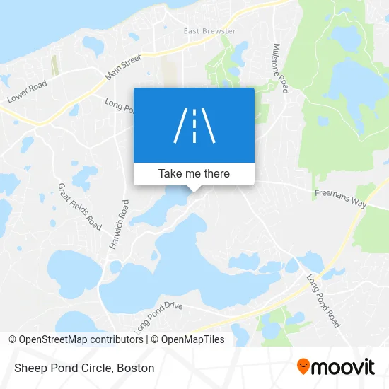 Sheep Pond Circle map