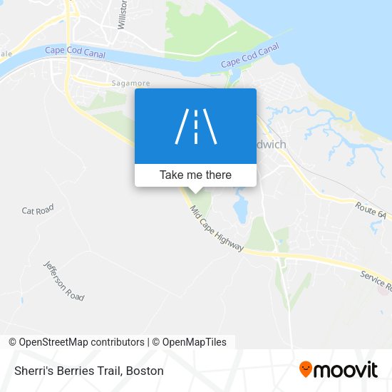 Mapa de Sherri's Berries Trail