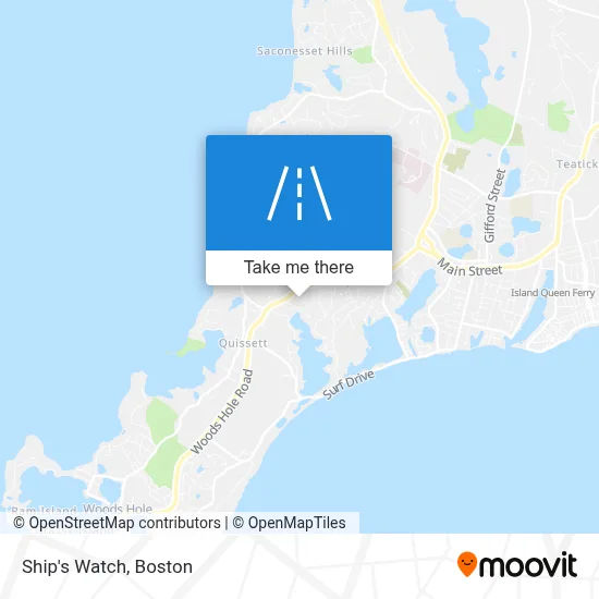 Ship's Watch map