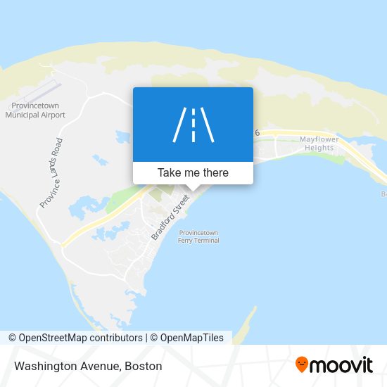 Mapa de Washington Avenue