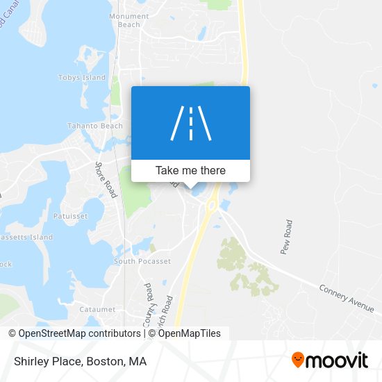 Mapa de Shirley Place