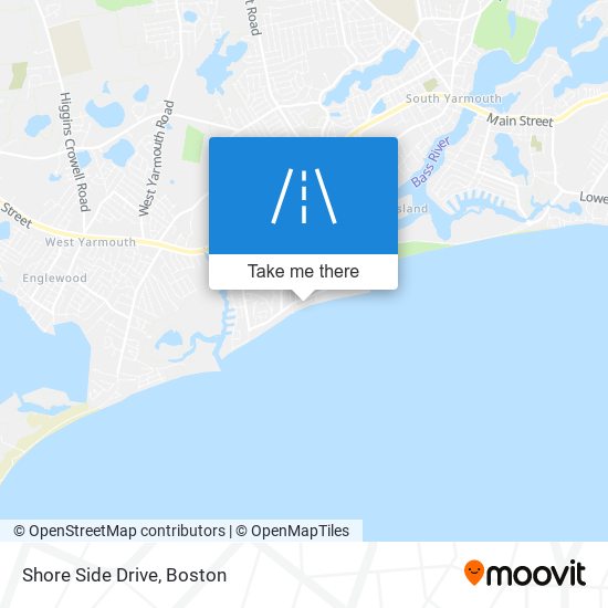 Shore Side Drive map