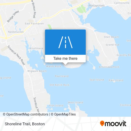 Mapa de Shoreline Trail