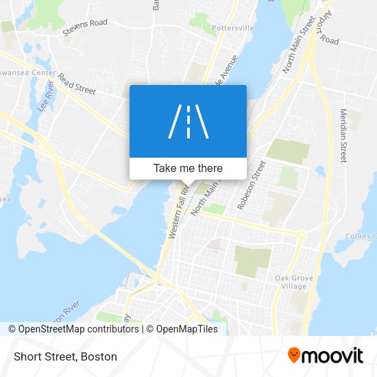 Mapa de Short Street