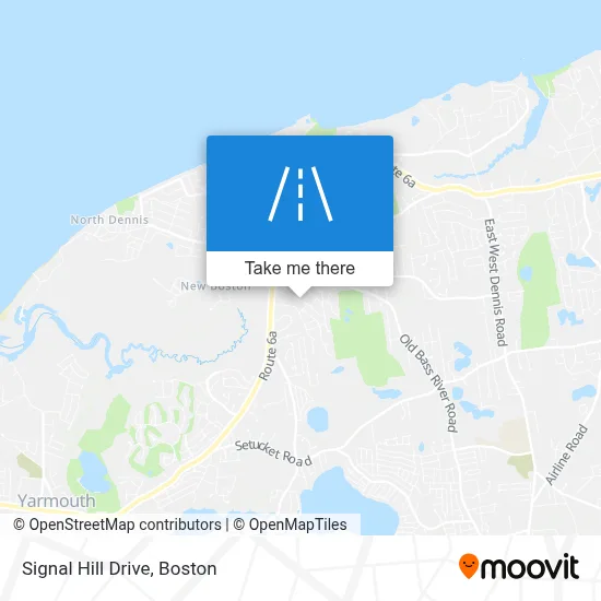 Signal Hill Drive map