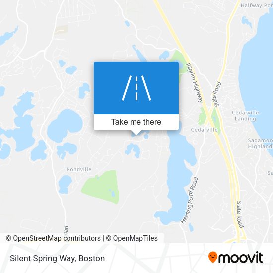 Mapa de Silent Spring Way