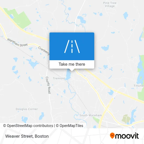 Weaver Street map
