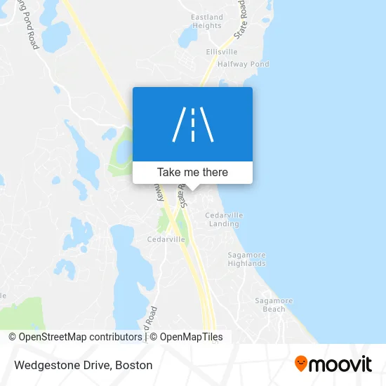 Wedgestone Drive map