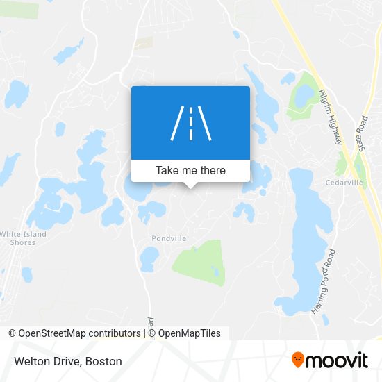 Mapa de Welton Drive