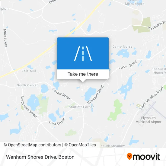 Wenham Shores Drive map