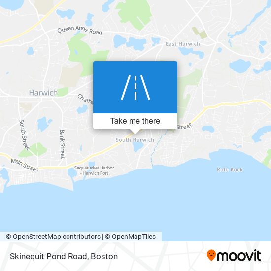 Mapa de Skinequit Pond Road