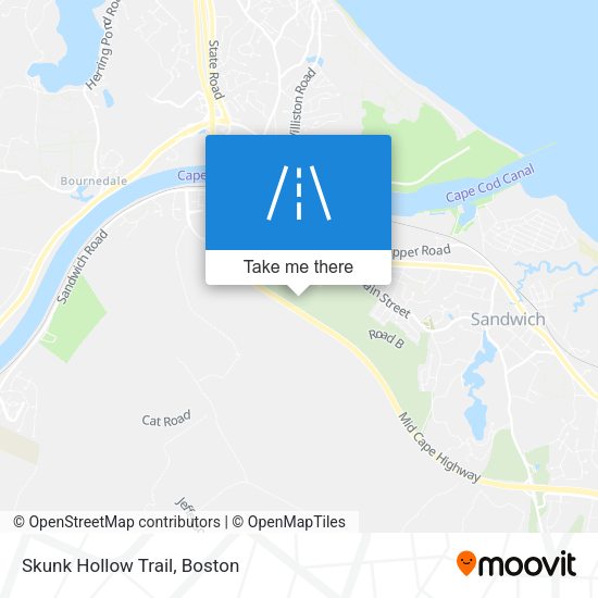 Mapa de Skunk Hollow Trail