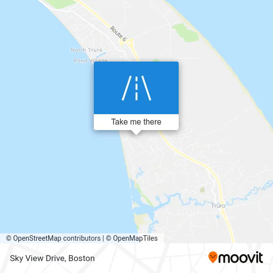 Sky View Drive map