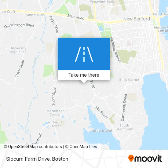 Slocum Farm Drive map