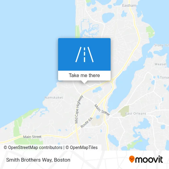 Smith Brothers Way map