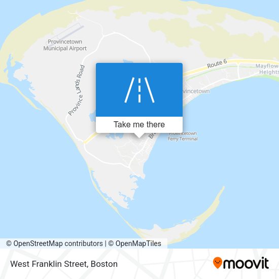 West Franklin Street map