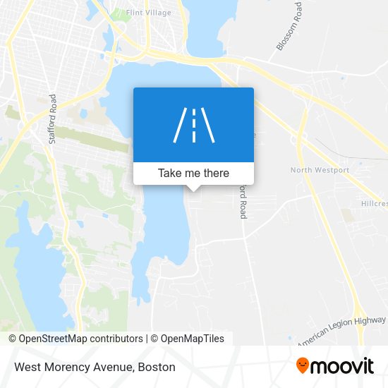 Mapa de West Morency Avenue