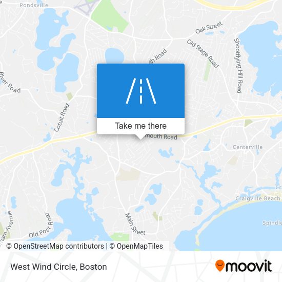 Mapa de West Wind Circle