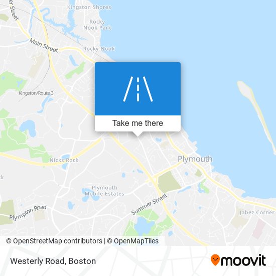 Mapa de Westerly Road