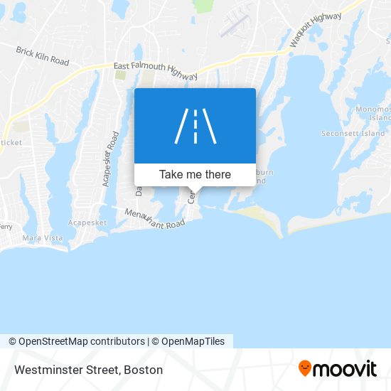 Mapa de Westminster Street