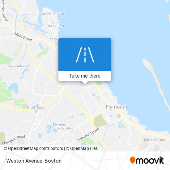 Mapa de Weston Avenue