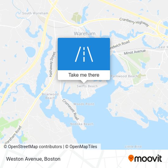 Mapa de Weston Avenue