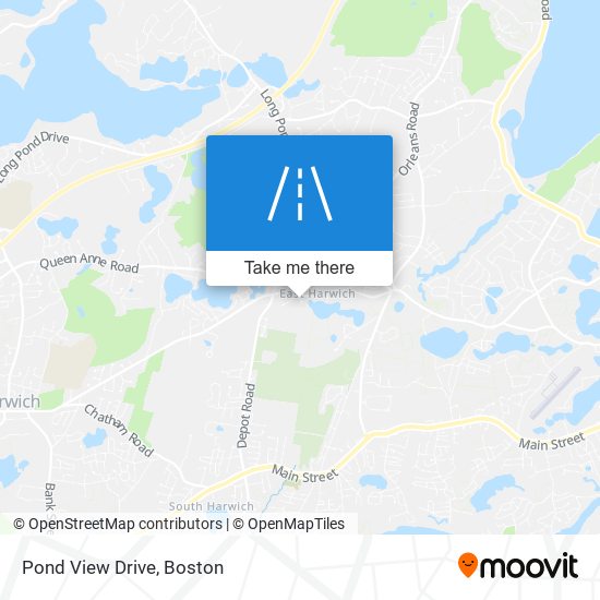 Pond View Drive map